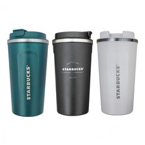 스타벅스 스벅 보온보냉 엘마 매트 클래식 텀블러 473ml, 엘마 매트 클래식 블랙(시애틀로고)