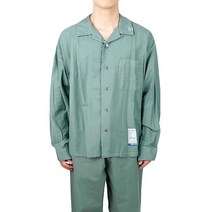 [메종미하라야스히로] 미하라야스히로 21FW 그린 인스트루멘탈 셔츠 I06SH011 GRE