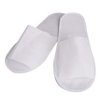 일회용 슬리퍼 호텔 실내화 부직포 기내용(앞트임) 100p, 화이트