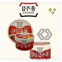 볶음김치 여해용캔김치 김치통조림 해외여행필수 160g, 종가집깔끔한맛김치캔160g
