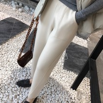 돌체비타샵 포켓 밴딩 니트 배기 바지