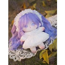 솜인형 봉제 무속성 의상 인형 DIY 아이돌 반 설탕 끈적 끈적한 치아 자매 면화 봉제 소녀 20cm 아기 옷 귀여운, 해골없이 20cm, 하늘에서 온 편지 세트 (옷만 인형 없음)
