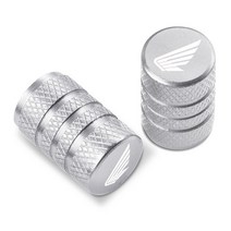 오토바이 휠 타이어 림 밸브 스템 캡 커버 혼다 CBR 125R 954 600 F4i 650F 1100XX 1000F 1000R, 03 Silver, 03 Silver