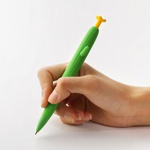 핑크풋 선인장샤프 ver2 0.5mm 1개 채소샤프 실리콘샤프 야채샤프 문구 단체선물 필기구