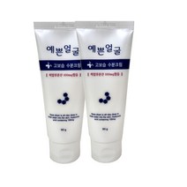 웰빙헬스팜 예쁜얼굴 고보습 수분크림, 90ml, 2개