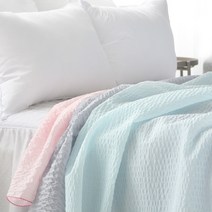 샤카인견 시어커스 홀이불 시어서커이불 지지미이불 냉이불 성인거즈 시원한 얇은 여름 싱글S, 그레이