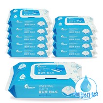 (에스피유통) 베이킹소다함유 클린업 물걸레 청소포 실속형 특대형 30매, 10팩