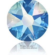 크리스탈 캐슬 우수한 AB 컬러 비 핫픽스 납유리 콜드 블링 플랫백 스톤 Diy 3D 네일 아트 라인석 공예 6ANHFABC, [02] ss20 Non-Hotfix, [02] 1440pcs, [19] Light Sapphire AB