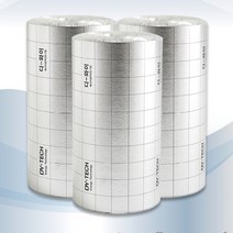 디와이 열반사 단열재 5T 6T 10T / 5M 10M 20M 은박 양면 단면 접착 비접착, 6T_10M_양면접착
