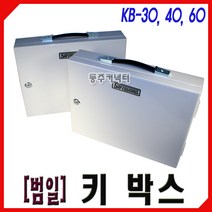 [동주커넥터] 국산 BSM 범일 키박스 KB-30 KB-40 KB-60 열쇠보관함 30구 40구 60구 키보관함 열쇠정리함, C. KB-60 (60구)