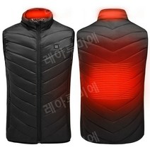 방한조끼 아웃도어 겨울 작업 온열 열선 발열 조끼 가열 자켓 패션 남성 여성 코트 지능형