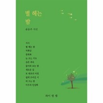 별헤는 밤 윤동주시선, 상품명