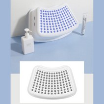 어린이 아동샤워 논슬립 세면대 발판 의자 블루 아이신발신기 화장실받침대, 1개
