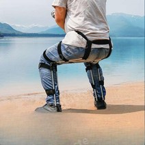 웨어러블 인비저블 시트 아티팩트 외골격 체어리스 체어 의자 인체 웨어러블 체어 매직, M사이즈[바지착용가능]160-170cm적합