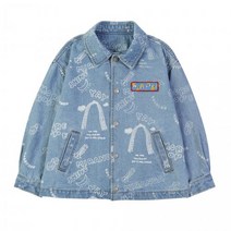 JELLY MALLOW 롤러 데님 코치 재킷 ROLLER DENIM COACH JACKET YE