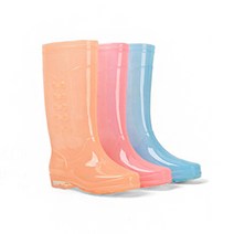 여성 레인부츠 투명 장화 롱 신발 패션장화 우화 미끄럼방지
