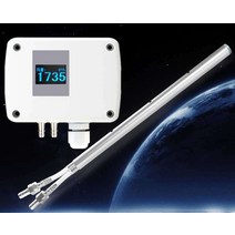 피토관 관리 풍속 센서 트랜스미터 파이프 풍속측정기, 0-30m/s 출력 0-10v / 4-20mA