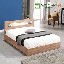 [우아미샵] 크라운M_LED침대세트 Q(독립매트리스) CWM003Q