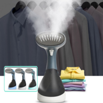 이나프 주름펴기 살균 탈취 핸디스팀 다리미 IH-1100, 블루