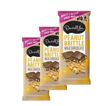 데럴리아 피넛 브리틀 초콜릿 160g 3팩 Darrell Lea Peanut Brittle Chocolate