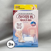 하이맘폼 액티브케어 소형 상처보호 방수 습윤 6매x3개, 3개