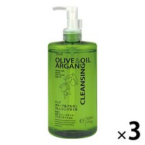 일본 직송 대용량 순한 클렌징 오일 디브 올리브 아르간 500ml 3개