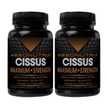 [Absonutrix] 앱소뉴트릭스 시서스 가루 1600 mg 120 캡슐 재구매가 많은 미국 고함량 시서스 필 여성 영양제추천, 4개, 120 Capsules
