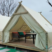 방갈로 낚시터 방가로 조립식주택 이동식 주택 정자, 지면 없는 3mx2m 집 천막
