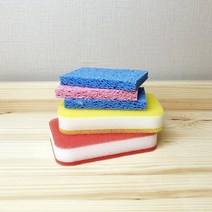 타임키즈 몬테소리 일상 생활 감각 영역 짜기 물짜기 스펀지 모음, 1.핑크-셀룰로오스, 1개, 1개
