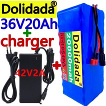 전기 자전거 배터리 새로운 원래 36V 배터리 10S4P 20Ah 팩 500W 높은 전원 42V 20000mAh Ebike 전기 자전, 단일, 1개