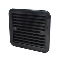 캠핑카 카라반 RV 부품 용품 캐러밴용 팬이 없는 rv 벤트 그릴 커버, 검은 색, 01 black
