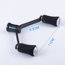 DIY 탄소 섬유 낚시 릴 핸들 손잡이 daiwa fuego lt Freams lt exceler lt Tatula lt 스피닝 낚시 릴 핸들, 더블 핸들