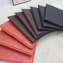[NU] 레자방석/브라운 인조가죽방석 업소방석 기도방석 (NU 671011EA )