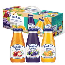해태htb 썬키스트병쥬스병 오포사 180ml x 36병(3세트) 주스 음료수 음료선물세트, 2160ml, 3세트, 3세트, 2160ml