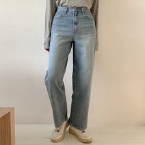[공구우먼] 에이더 데님 와이드 팬츠 68702 빅사이즈 여성의류