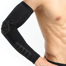 격투기 팔꿈치 팔뚝 보호대 팔꿈치보호대 팔슬리브 엘보아대 엘보우보호대, 1개
