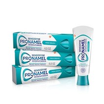 센소다인 Pronamel Fresh Breath 에나멜 치약 Fresh Wave 4온스(3개)