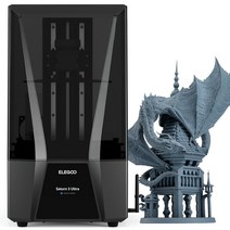ELEGOO Saturn 3 Ultra MSLA 3D 프린터 10 인치 12K 흑백 LCD가있는 데스크탑 수지 3D 프린터 ACF 릴리스 라이너 필름 218.88x122.88x260 mm³ 8.62x4.84x10.24 인치 대형 인쇄 크기