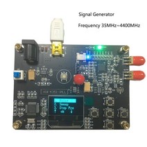 스펙트럼분석기 오실로스코프 35m-4400mhz rf 알루미늄 합금 휴대용 내구성 rf 주파수 영역 분석 도구 스윕 신호 소스 파워 미터, 없음