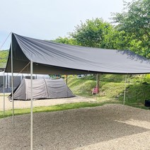 캠핑 렉타 타프 블랙코팅 그늘막 옥스포드 2x3m, 없음