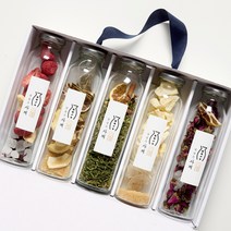 사계 담금주 키트 5구 선물세트 (330ml x 5), 5구세트 4+커피(330ml x 5개) 쇼핑백포함