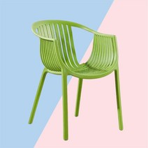 페드랄리 타타미 암체어 플라스틱 카페 의자 야외용 업소용 테라스 심플 로쏘꼬모 정원 벤치, 블랙