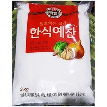 식재료 한식예찬(백설 3K), 1, 3kg