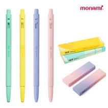 모나미 153 블라썸 네이처 고급 파스텔톤 볼펜 0.7mm, 애플민트