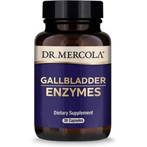 Dr. Mercola 닥터머콜라 갈블래더 담낭 효소 30캡슐, 정, 소화기(췌장)건강 30캡슐