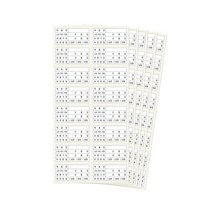 굿패키징 유통기한 스티커 유포지 (방수) 리무버블 (리무벌) 라벨지 160매 60mm x 30mm (식자재 식품 관리)