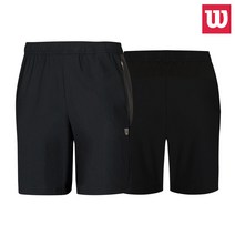 윌슨 반바지 PHS_7333 BLK 3부스판 테니스 배드민턴