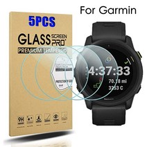 Garmin Fenix 7 6 6S 6X 5 5S/Vivoactive 3/Forerunner 945 955 735XT 강화 유리 화면 보호기 스마트 워치 보호 필름, [02] 2pcs, [13] Forerunner 235