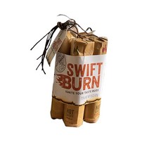 Swift Burn 핫 소스 5 Ct - 다이너마이트 클레버 패키징 레드 칠리 스모키 버번 할라피뇨 치폴레 페퍼 마늘, [04] 1카운트 4세트