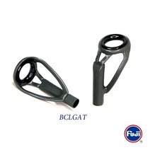 낚시대가이드 오리지널 후지 팁 탑 가이드 LG 스테인리스 스틸 프레임 라이트 스피닝 및 캐스팅 낚싯대 링 2 개, [02] BCLGAT(Dark gray)